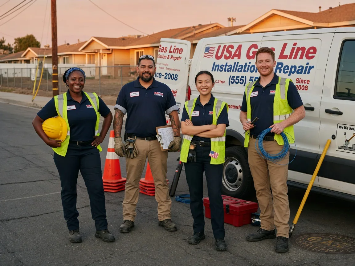 Gas Line Installation company in Willernie, MN